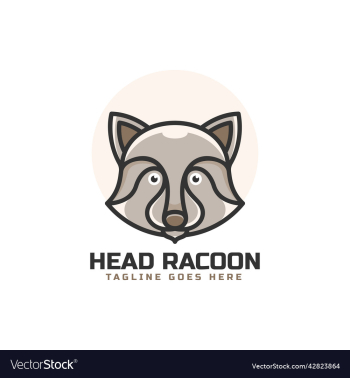 head racoon head racoon