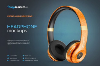 Headphone Mockups Headphone Mockups