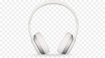 Headphones Beats Solo 2 Beats Electronics Sound - White headphones 