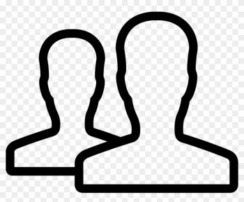 Heads Two People Comments - Two People Icon Heads Two People Comments - Two People Icon