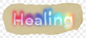 Healing png ripped paper word | Free PNG - rawpixel Healing png ripped paper word | Free PNG - rawpixel