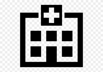 Healthcare Hospital Icon - Hospital Clip Art Black White Healthcare Hospital Icon - Hospital Clip Art Black White