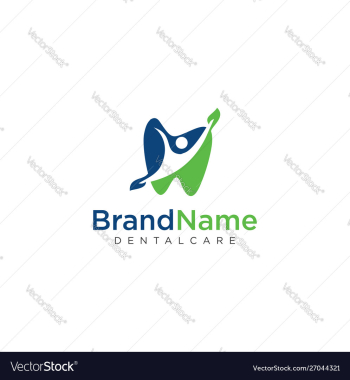 Healthy teeth icon dental care logo design vector image Healthy teeth icon dental care logo design vector image