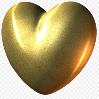 Heart 3D computer graphics Clip art - heart gold Heart 3D computer graphics Clip art - heart gold