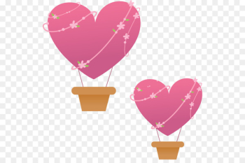 Heart Balloon Drawing - hot air balloon Heart Balloon Drawing - hot air balloon