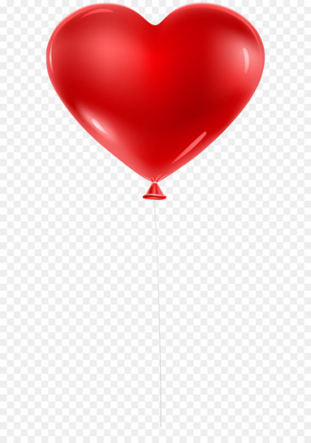 Heart Cardiovascular disease Circulatory system Myocardial infarction Health - Red Balloon Heart Transparent Clip Art 