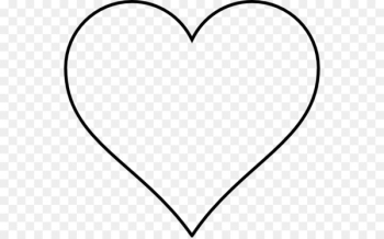 Heart Drawing Outline Clip art - human heart Heart Drawing Outline Clip art - human heart
