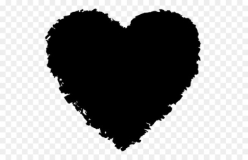 Heart Font M-095 Black M - Heart Font M-095 Black M -