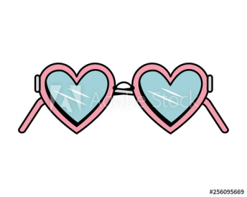 heart glasses fashion icon heart glasses fashion icon