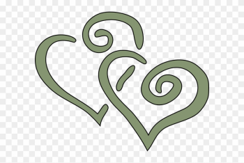 Heart Green Wedding Clip Art At Clker - Hearts Clip Art