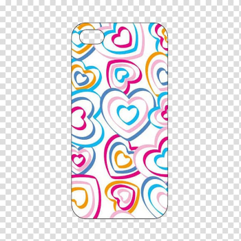 Heart , Heart-shaped color Phone Case transparent background PNG clipart