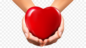 Heart in Hand Heart in Hand Clip art - Online Hands with Heart PNG Clipart Image 