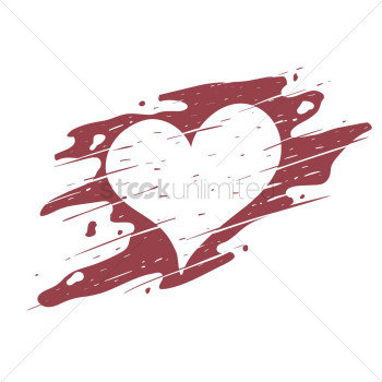 Heart in storm