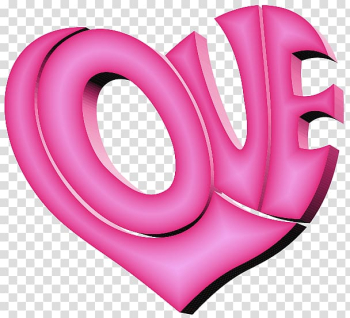 Heart Love , Pink Love Heart , pink love heart illustration transparent background PNG clipart