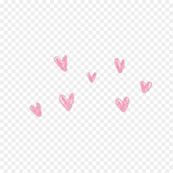 Heart PicsArt Photo Studio Love Sticker - blush 