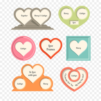 Heart Picture frame - Love Frame Heart Picture frame - Love Frame