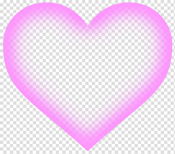 Heart Pink , fondo transparent background PNG clipart