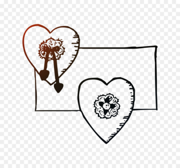 Heart Product Clip art Character Animal - Heart Product Clip art Character Animal -