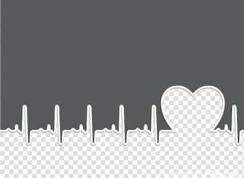 Heart rate illustration, Electrocardiography Medicine Heart rate, Heart-shaped, heart rate, ECG, medical element transparent background PNG clipart