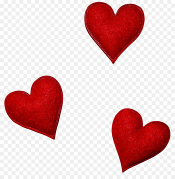 Heart Red - Three hearts Heart Red - Three hearts