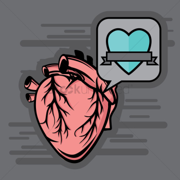Heart shape banner Heart shape banner