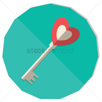 Heart shape key Heart shape key