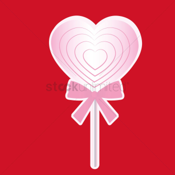 Heart shape lollipop Heart shape lollipop
