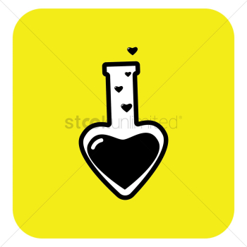 Heart shaped beaker Heart shaped beaker