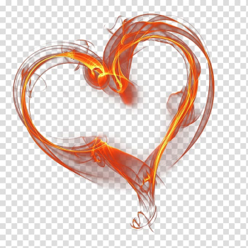 Heart shaped flame transparent background PNG clipart Heart shaped flame transparent background PNG clipart