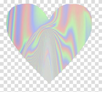 Heart-shaped iridescent shape transparent background PNG clipart Heart-shaped iridescent shape transparent background PNG clipart