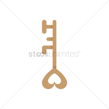 Heart shaped key Heart shaped key