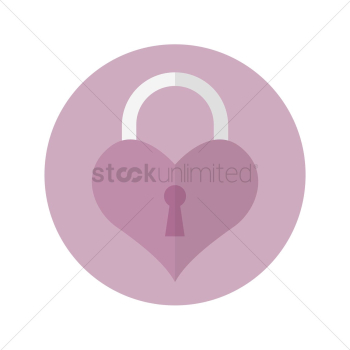 Heart shaped lock Heart shaped lock