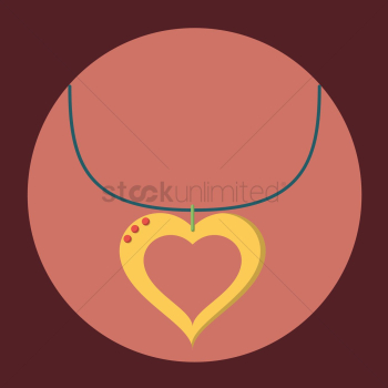 Heart shaped necklace Heart shaped necklace