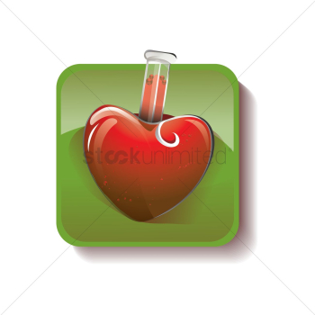 Heart shaped potion Heart shaped potion