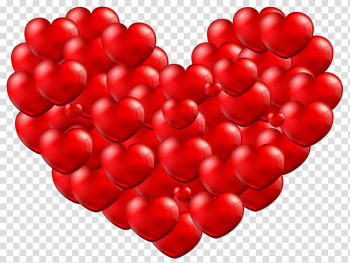 Heart-shaped red hearts illustration, Medical Management of Diabetes and Heart Disease Cardiovascular disease Heart rate Myocardial infarction, Heart of Hearts transparent background PNG clipart