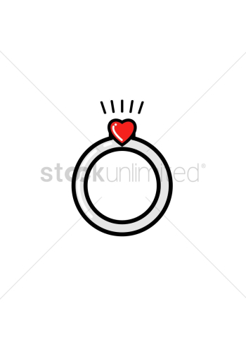 Heart shaped ring Heart shaped ring