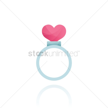 Heart shaped ring Heart shaped ring