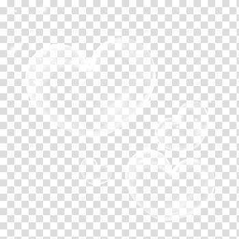 Heart-shaped white and black , Coffee Ink , soap bubbles transparent background PNG clipart