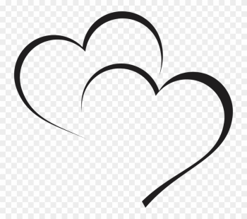 Heart Vector Png - Transparent Background Outline Of Heart Clipart ...