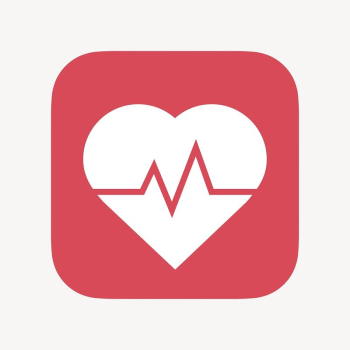 Heartbeat, health icon, flat graphic | Free Icons - rawpixel Heartbeat, health icon, flat graphic | Free Icons - rawpixel