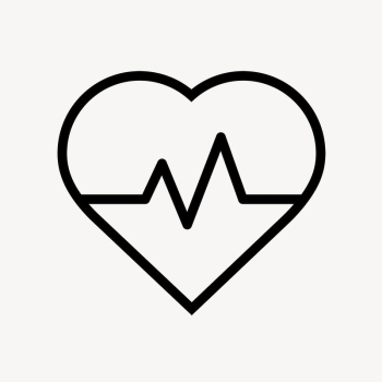 Heartbeat, health line icon, minimal | Free Icons - rawpixel Heartbeat, health line icon, minimal | Free Icons - rawpixel