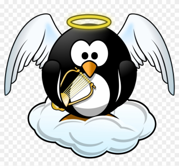 Heaven Angel Clipart - Angel Penguin Heaven Angel Clipart - Angel Penguin