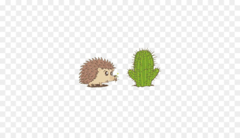 Hedgehog Illustration - Cartoon hedgehog Hedgehog Illustration - Cartoon hedgehog