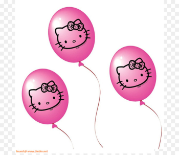 Hello Kitty Balloon Amazon.com Party Clip art - Hello Kitty With Balloons Png 