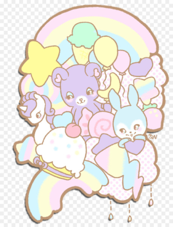 Hello Kitty Kavaii Pin DeviantArt - pastel 