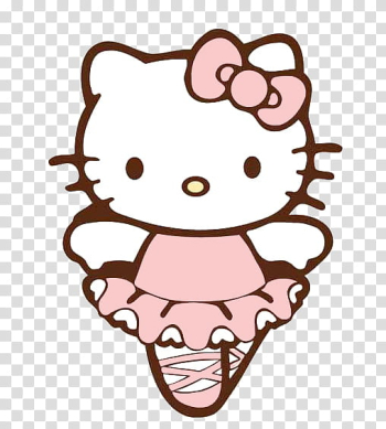 Hello Kitty transparent background PNG clipart