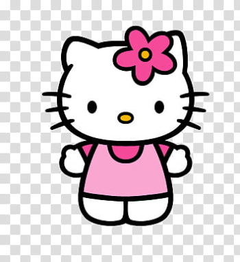 Hello Kitty transparent background PNG clipart