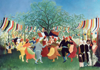 Henri Rousseau's a Centennial of Independence… | Free public domain illustration Henri Rousseau's a Centennial of Independence… | Free public domain illustration