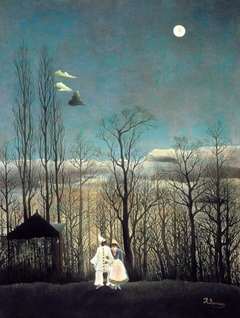 Henri Rousseau's Carnival Evening (1886)… | Free public domain illustration Henri Rousseau's Carnival Evening (1886)… | Free public domain illustration