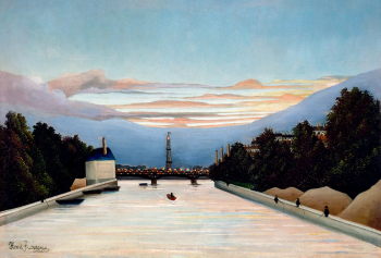 Henri Rousseau's The Eiffel Tower (1898)… | Free public domain illustration Henri Rousseau's The Eiffel Tower (1898)… | Free public domain illustration